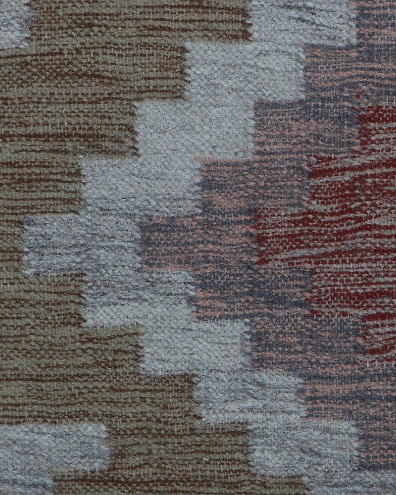 Amur 4ft x 6ft Traditional Kilim Pattern Wool Rug Azara Home