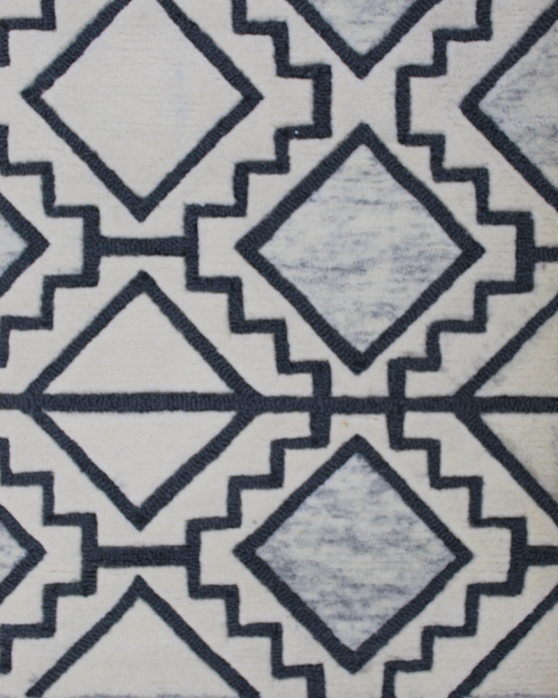 Inayat 5ft x 8ft Premium New Zealand Wool Area Rug For Home & Office