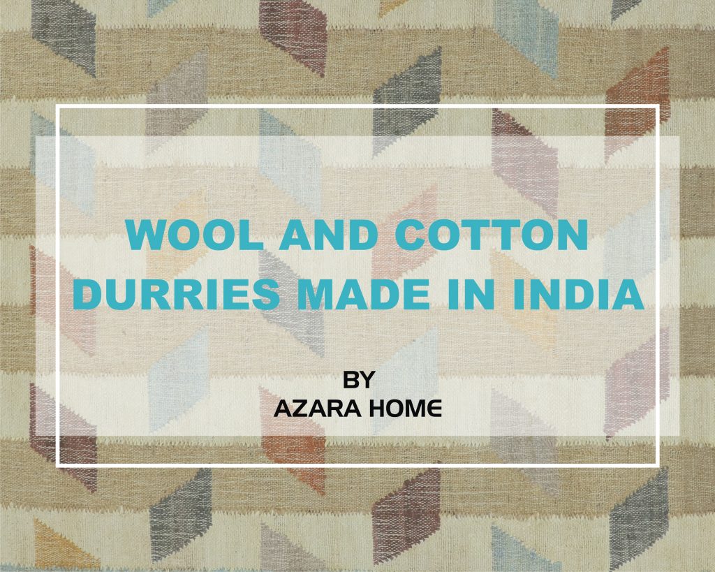 Wool And Cotton Durries Made In India